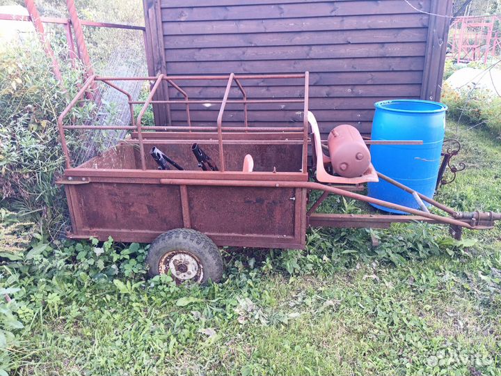 Прицеп для мотоблока самодельный