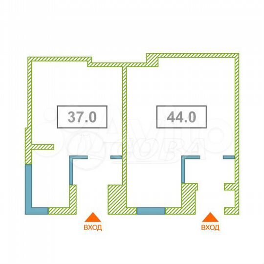 Сдам торговое помещение, 79.8 м²