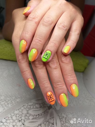 Наращивание ногтей Акрилом, Полигель