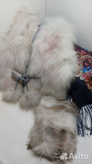 Детский жилет из натурального меха