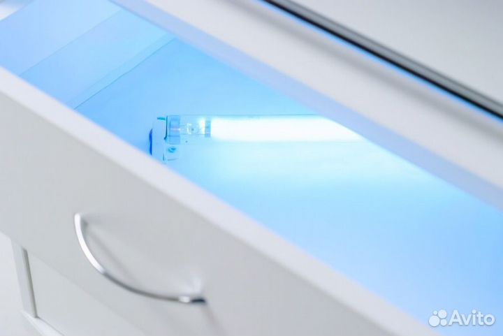 Педикюрная тележка с Уф-модулем