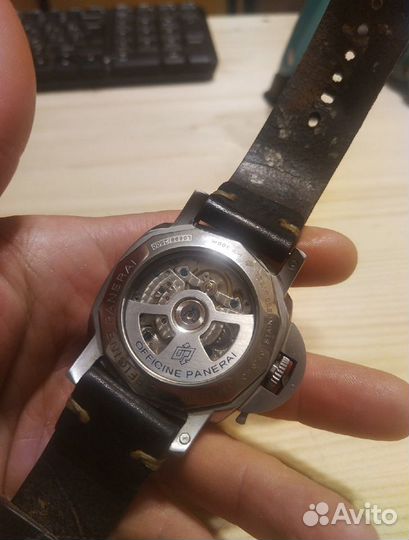 Часы Panerai Lumonor. Пряжка из монеты