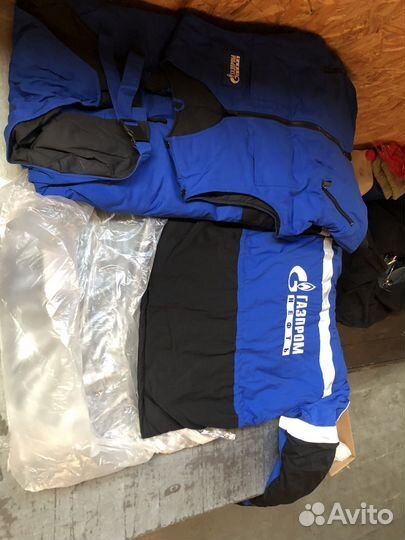 Спецодежда рабочая одежда зимняя газпром