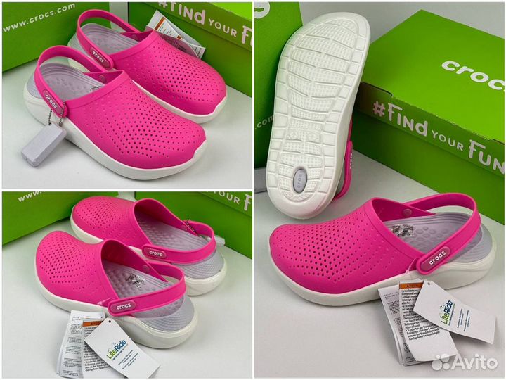 Crocs Literide Женские (M4-M7) Новые