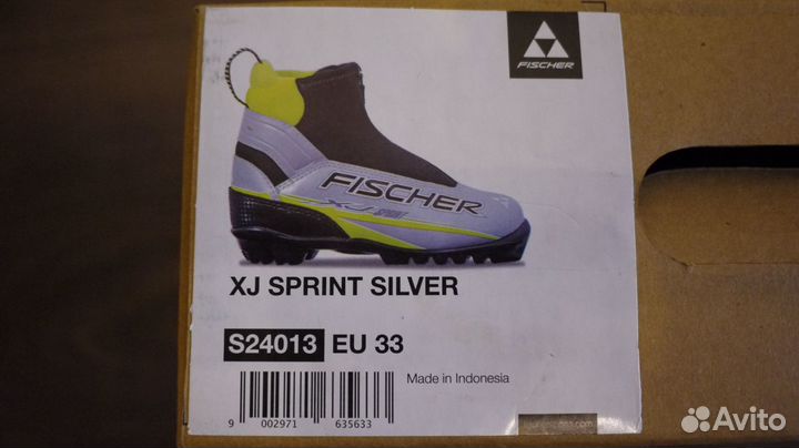 Ботинки для беговых лыж детские Fischer XJ Sprint