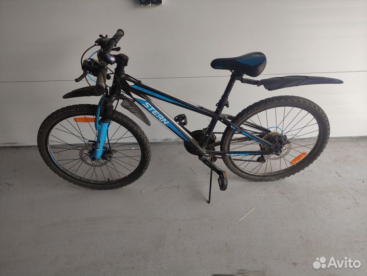 Велосипед подростковый алюминиевый диск. тормоза