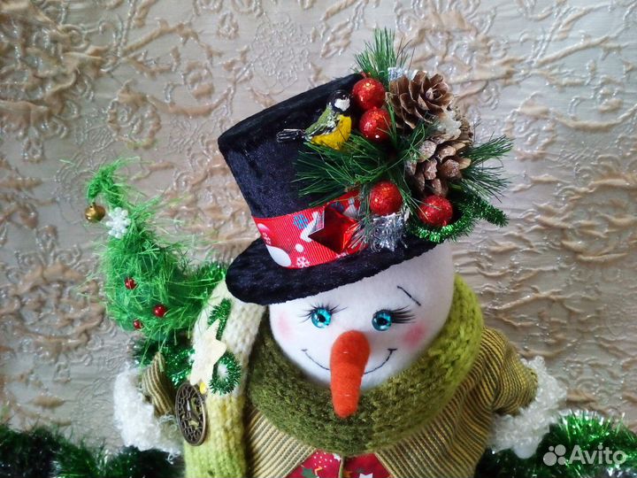 Интерьерный Снеговик Декабрюша