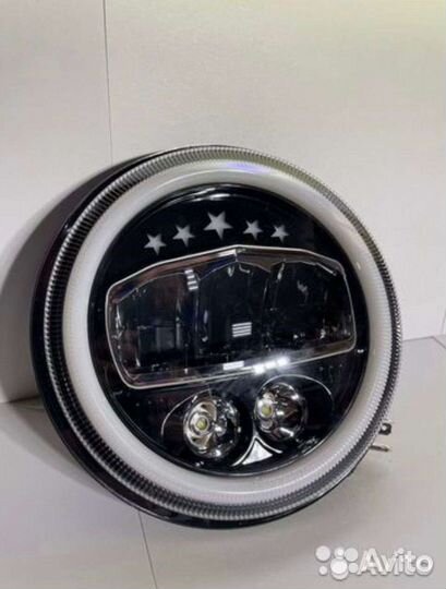 Фары LED диодные свет на ниву 100W