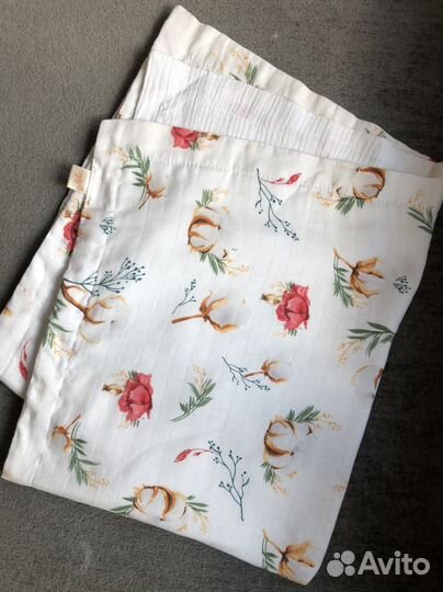 Муслиновый плед детский