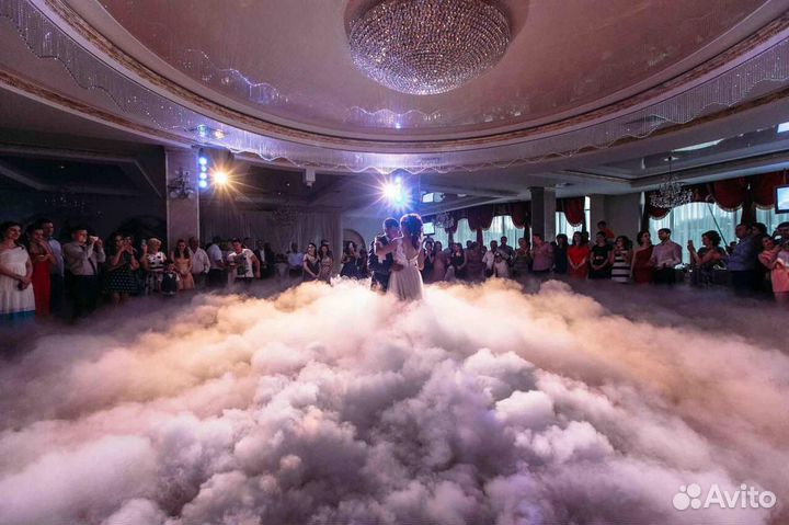 Свадьба, праздник спецэффекты: Тяжелый дым, фонтан