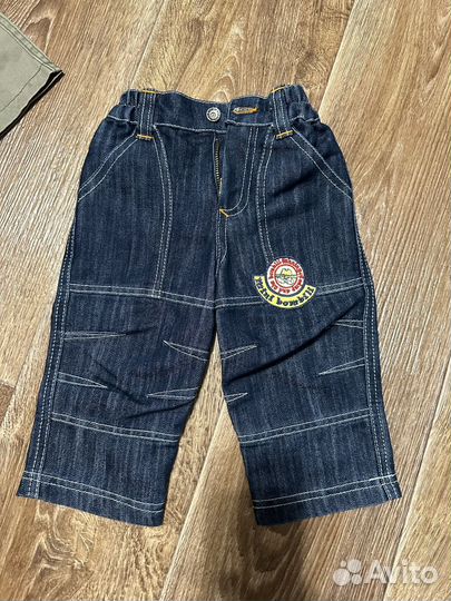 Джинсы для мальчика 68-74