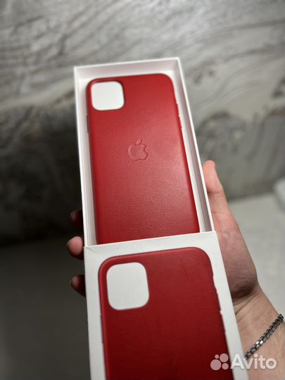 Чехол Leather Cover iPhone 11 pro max