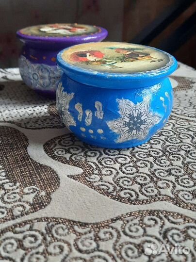 Шкатулка новая роспись декупаж ручная работа