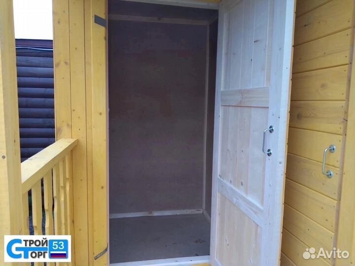 Дачная бытовка с кладовой