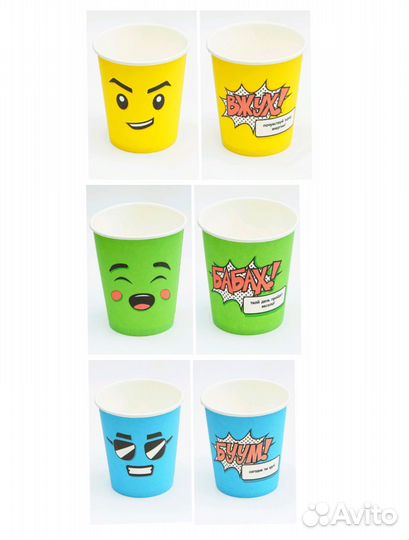 Бумажные стаканы для горячих напитков