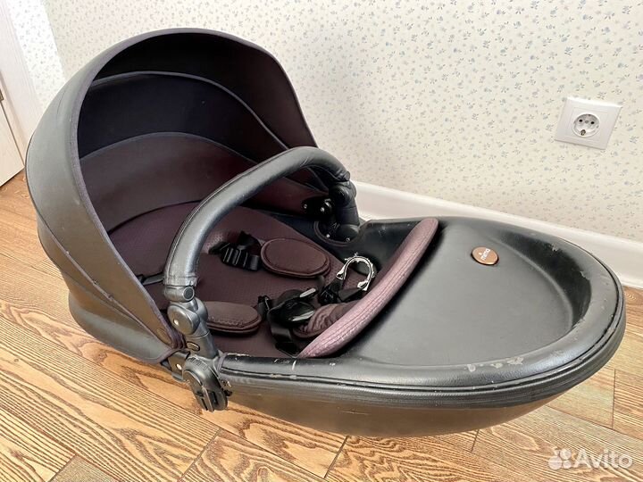 Коляска Mima xari 3 в 1 чёрная