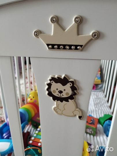 Детская кроватка Гандылян Даниэль белая