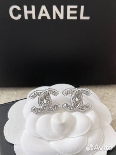 Серьги Chanel