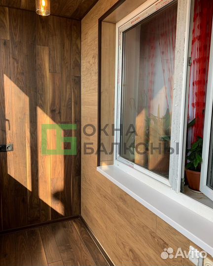 Остекление балконов. Окна пвх