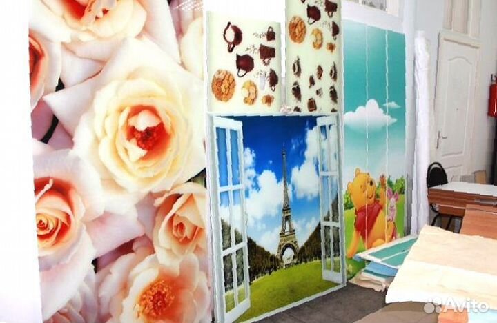 Фотопечать на стекле цветника для кладбища