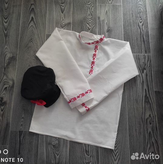 Костюм. Косоворотка и картуз. Рост 164 см