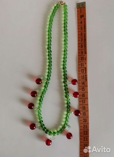 Бусы из чешского стекла