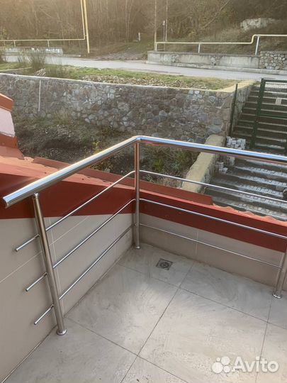 Перила из нержавейки под ключ за один день