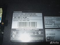 Ноутбук Toshiba A300-23T в разборке с проблемами