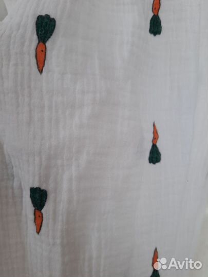 Муслиновый боди 80 86