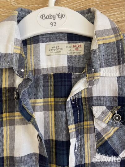 Пакет рубашек для мальчика (Zara, Ralph Lauren )