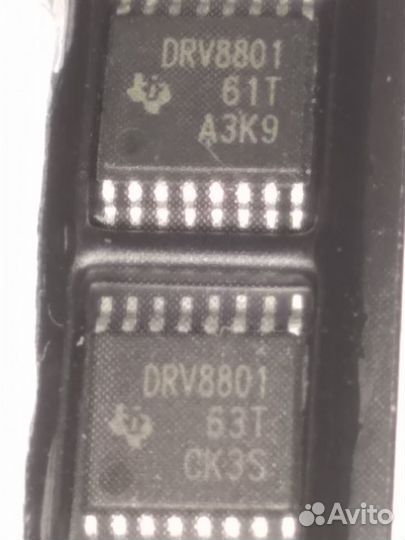 Драйвер DRV8801 для робот-пылесос