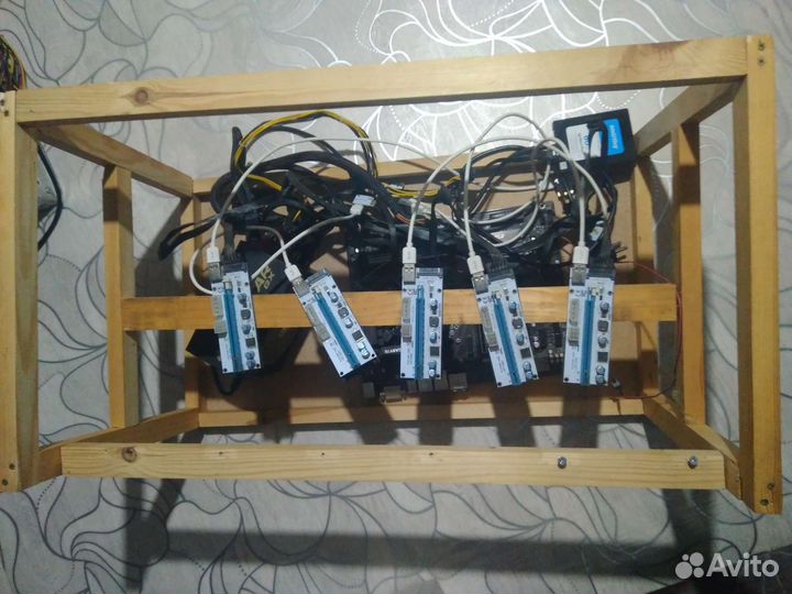 Основа для фермы на 6-8 видеокарт