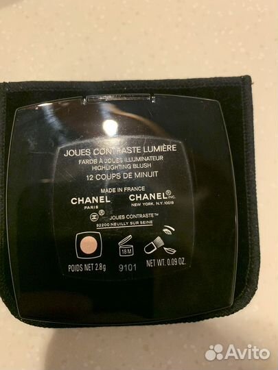 Румяна Chanel Joues Contraste 12 Coups de minuit