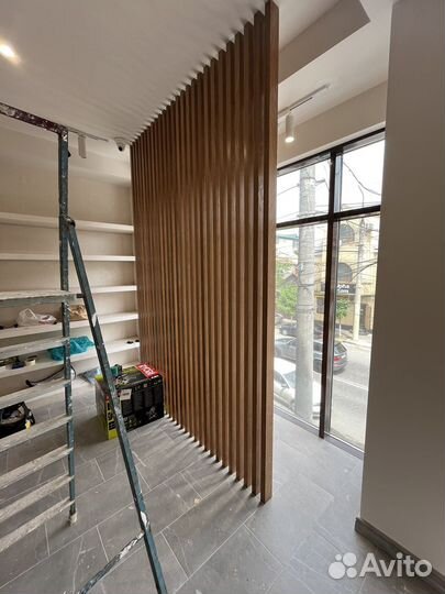 Декоративная перегородка,декоративная рейка