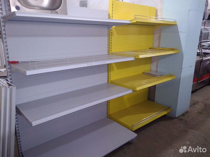 Стеллажи торговые металлические