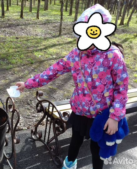 Ветровка для девочки