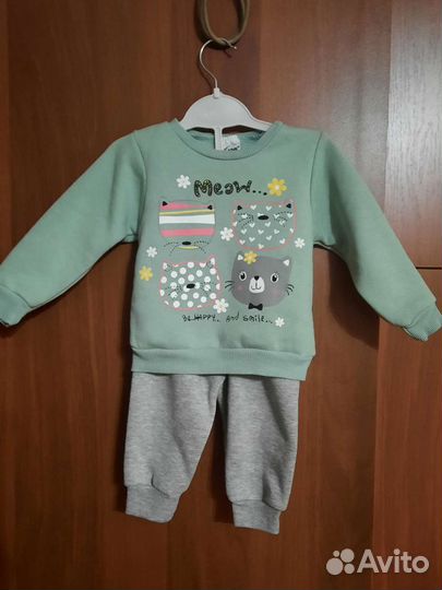 Костюм для малыша 80 - 86 утеплённый