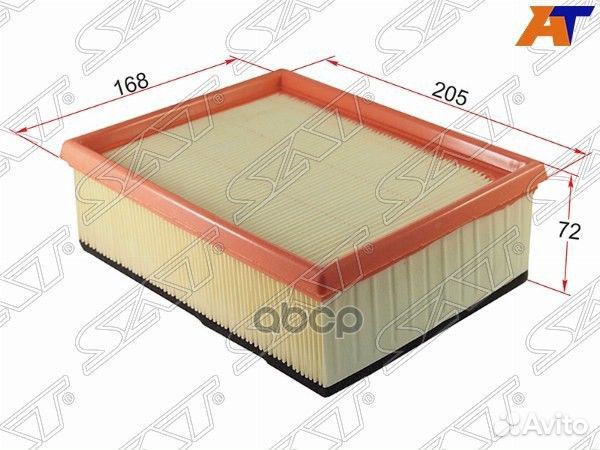 Фильтр воздушный peugeot 206 1.4/1.6 04- ST-144