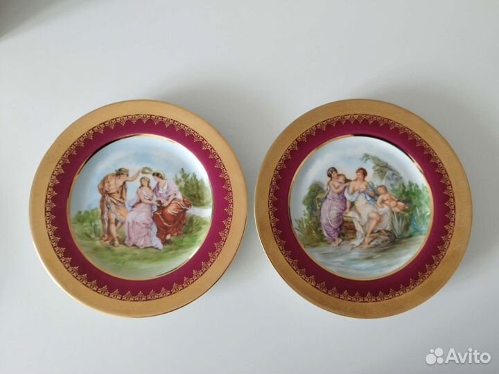 Лимож.Коллекционные фарфоровые тарелки