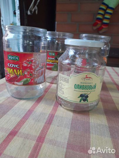 Стеклянные банки 0 65 л и 0.5