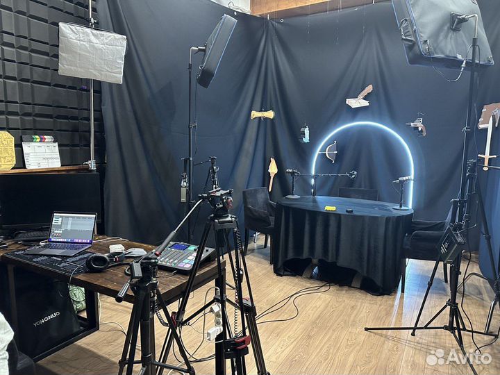 Видеосъёмка, подкасты, аудио и видео контент