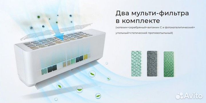 Кондиционер Neoclima Pro-Health NS/NU-HAP24T