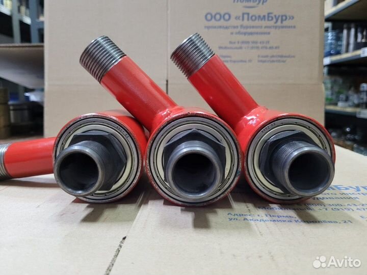 Вертлюг для абиссинской скважины на воду