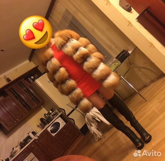 Шуба из лисы