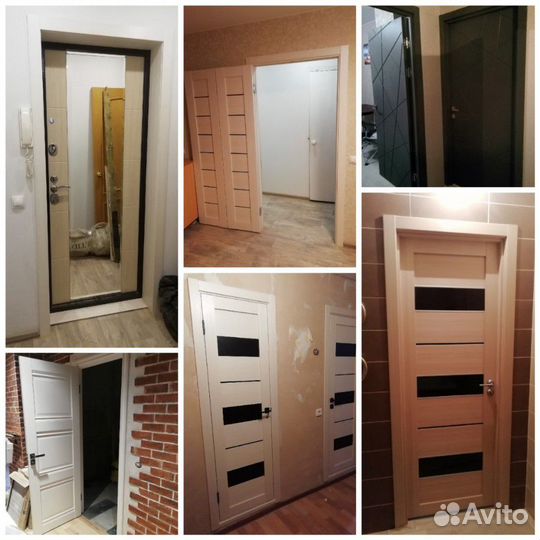 Установка входных и межкомнатных дверей