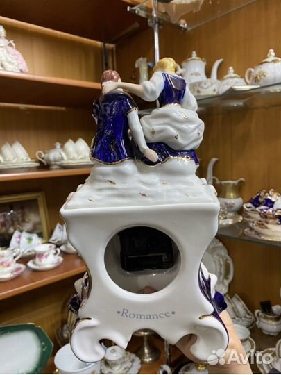 Часы фарфоровые Royal dux Чехия