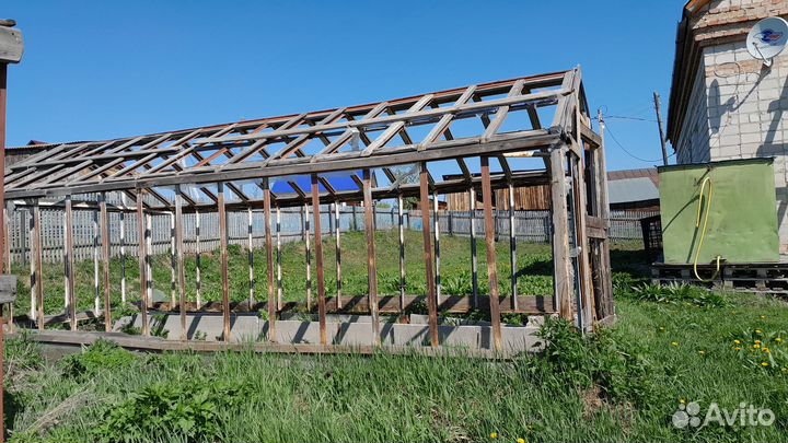 Продам тепличный каркас из металл