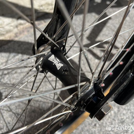 Легкий кастом bmx на раме sunday 2nd wave