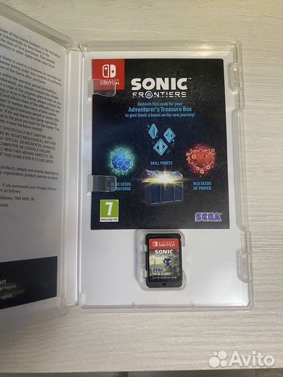 Sonic Frontiers Nintendo Switch