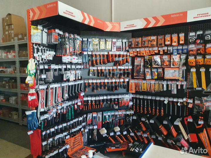 Магaзин по продаже крепежа и ручного инструмента
